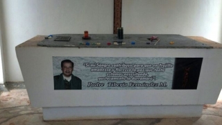 <p>Parque-monumento que recuerda las víctimas de las masacres</p> Parque-monumento que recuerda las víctimas de las masacres