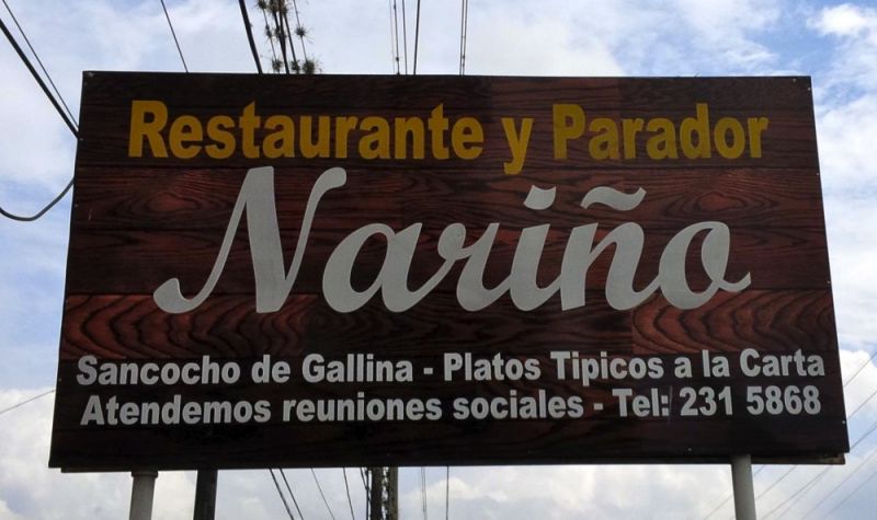 Saliendo por La Panorama, cruzamos en Riofrio hacia Tuluá, parando a almorzar en Nariño.