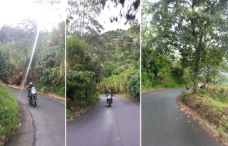 Retorno, tomas de ruta con cámara de a bordo